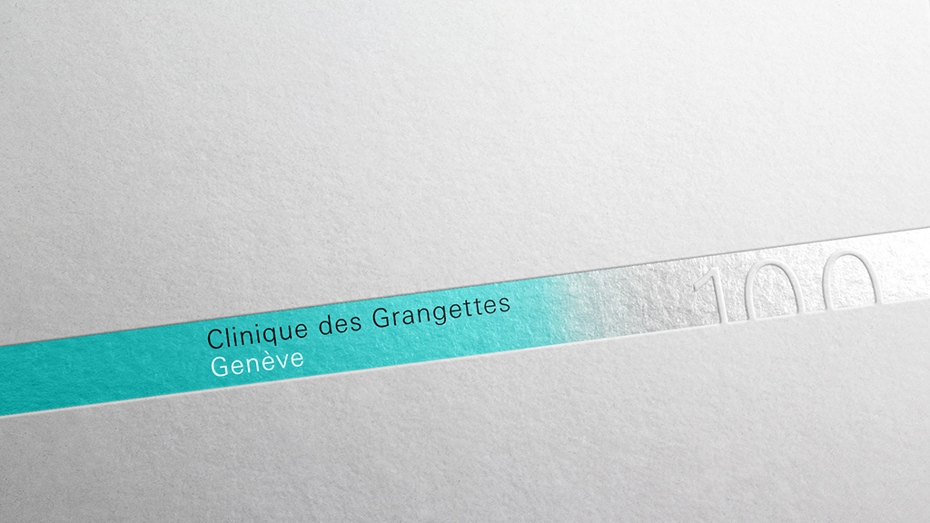 Clinique des Grangettes Logo 100 ans